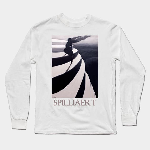 Vertigo (1908) by by Léon Spilliaert Long Sleeve T-Shirt by Naves